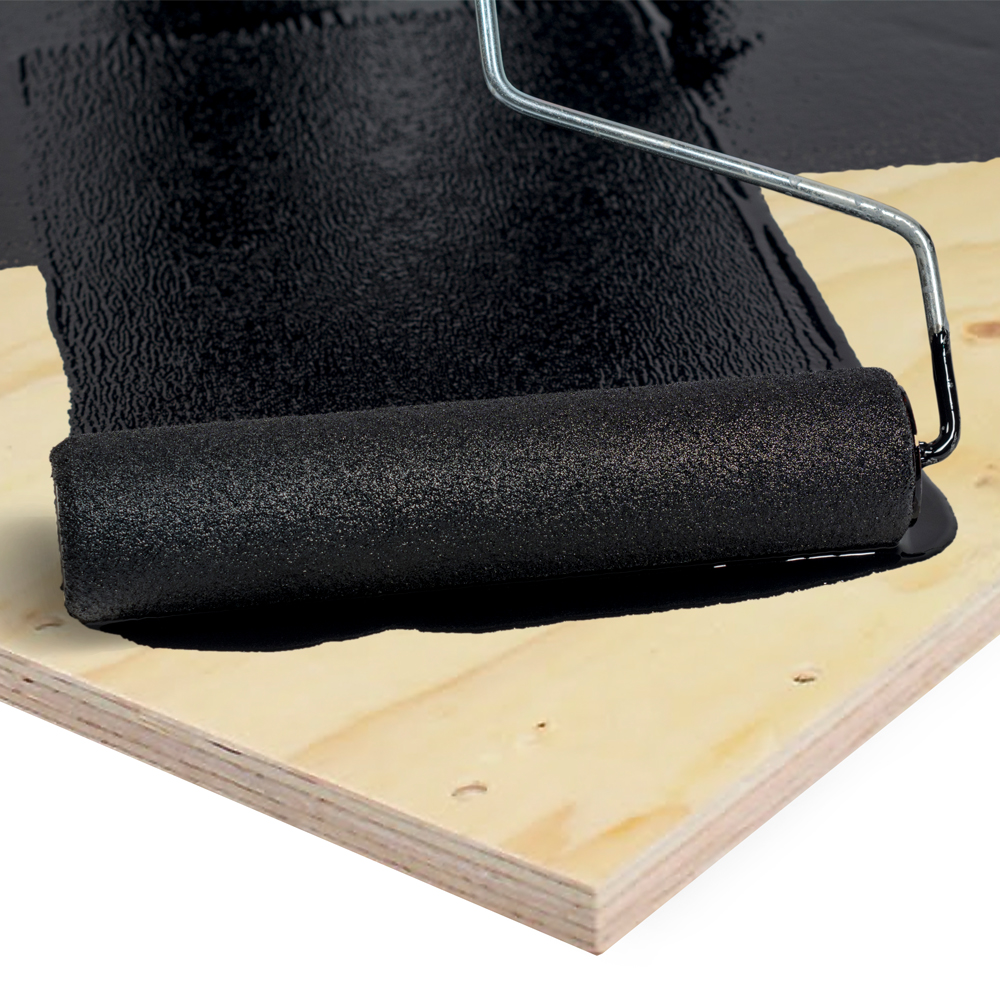 TruGround application on plywood