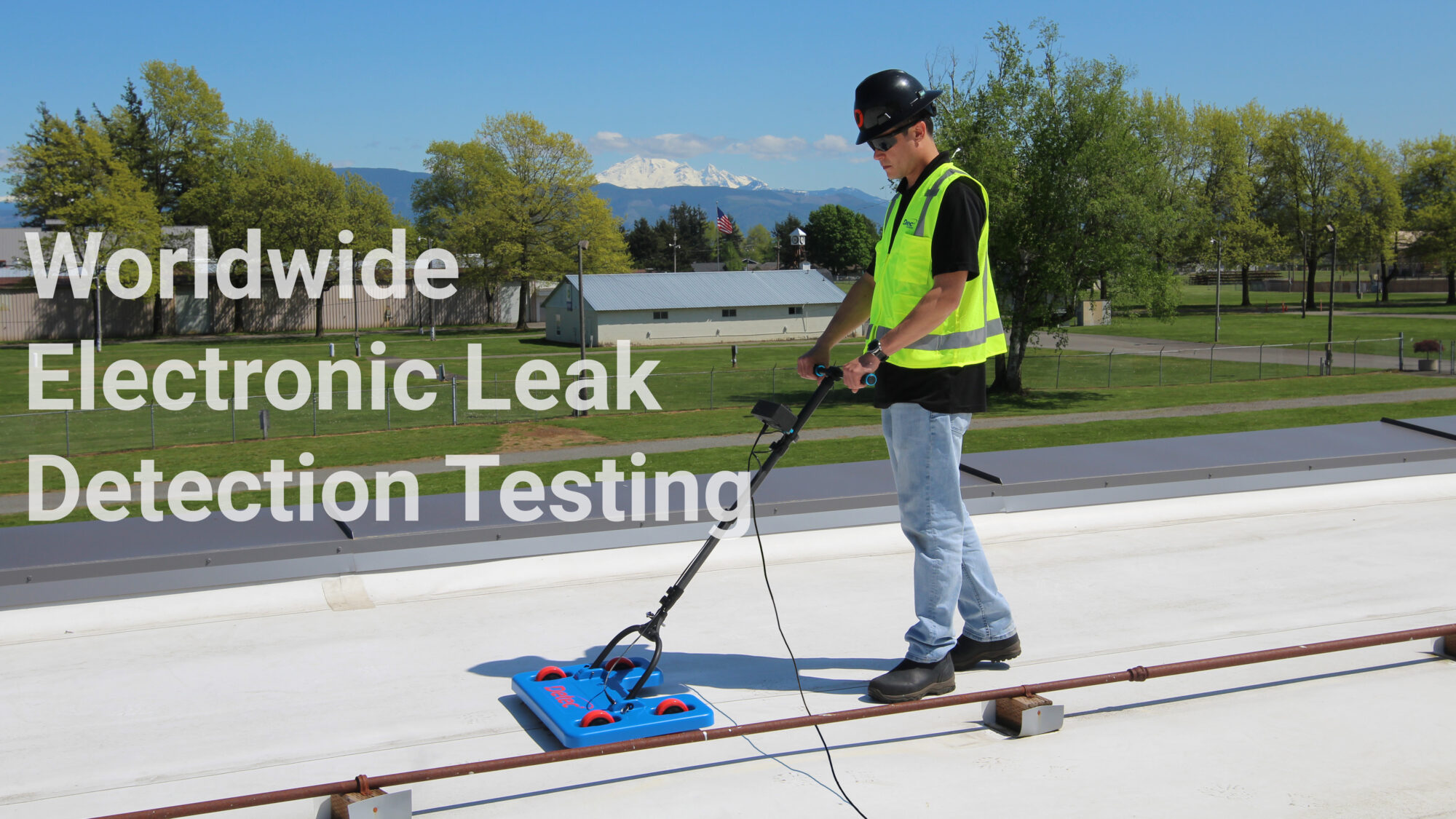 Electronic Leak Detection Services being conducted by a certified expert